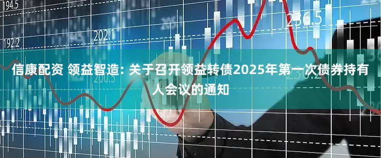 信康配资 领益智造: 关于召开领益转债2025年第一次债券持有人会议的通知